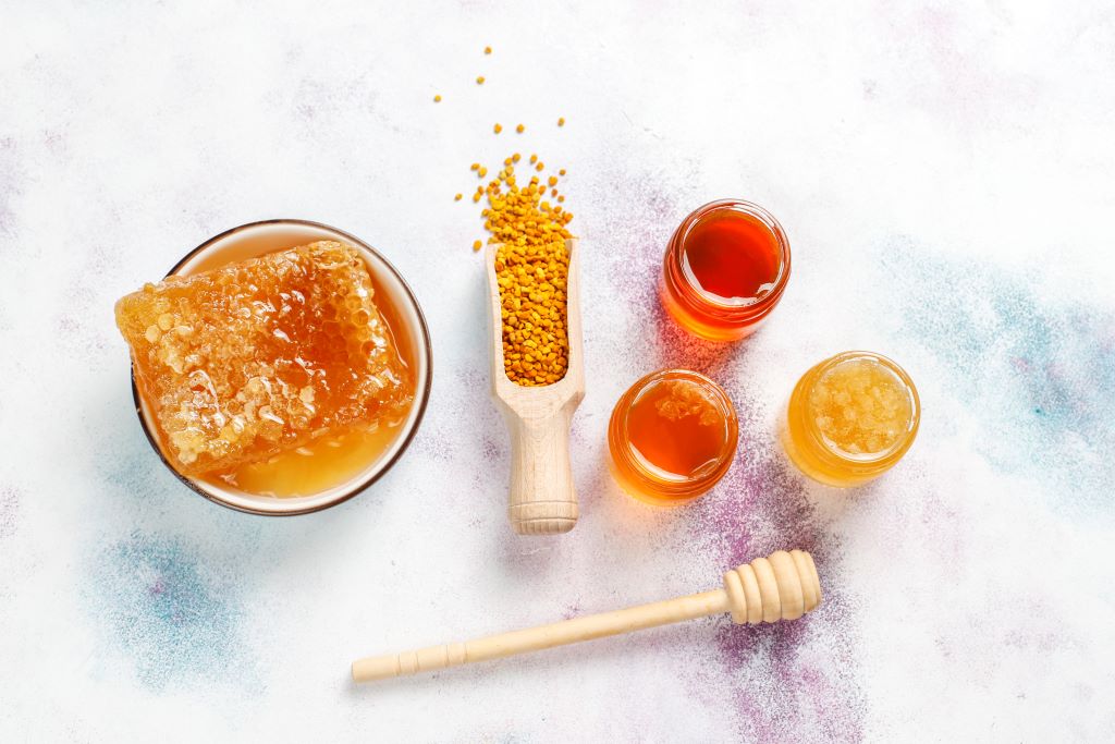 honey and brown sugar lip scrub